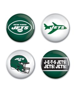 New York Jets 4 Pack Buttons