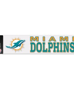 Miami Dolphins 4 x 17 Perfect Cut Color Decal