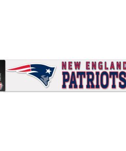 New England Patriots 4 x 17 Perfect Cut Color Decal