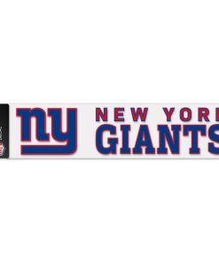 New York Giants 4 x 17 Decal Color
