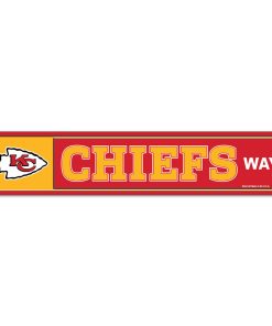 Kansas City Chiefs 4 X 19 Street Sign