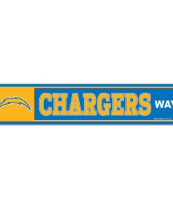 Los Angeles Chargers 4 x 19 Street Sign