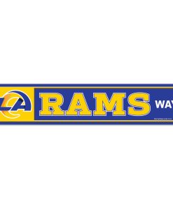 Los Angeles Rams 4 x 19 Street Sign
