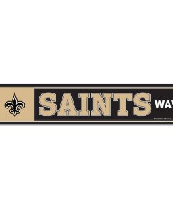 New Orleans Saints 4 X 19 Street Sign