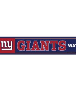 New York Giants 4 x 19 Street Sign