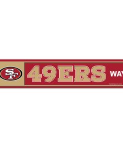 San Francisco 49ers 4 x 19 Street Sign
