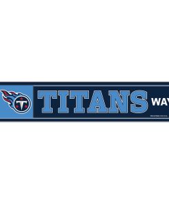 Tennessee Titans 4 X 19 Street Sign