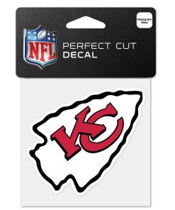 Kansas City Chiefs 4 x 4 Logo Decal