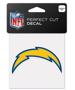Los Angeles Chargers 4 x 4 Logo Decal