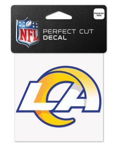 Los Angeles Rams 4 x 4 Logo Decal