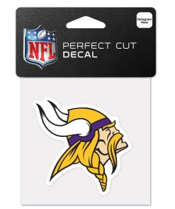 Minnesota Vikings 4 x 4 Logo Decal
