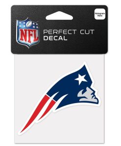 New England Patriots 4 x 4 Logo Decal