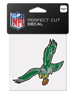 Philadelphia Eagles Retro 4 x 4 Color Decal