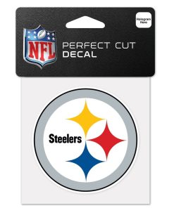 Pittsburgh Steelers 4 x 4 Logo Decal