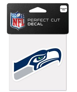 Seattle Seahawks 4 x 4 Logo Decal
