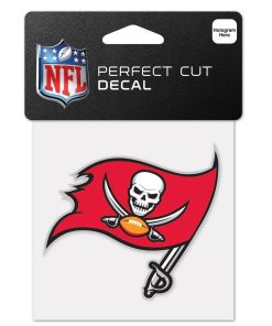 Tampa Bay Buccaneers 4 x 4 Logo Decal