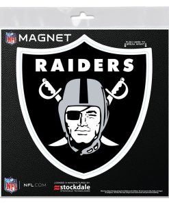 Las Vegas Raiders 6 x 6 Die-Cut Logo Magnet