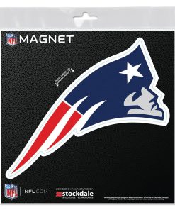 New England Patriots 6 x 6 Die-Cut Logo Magnet