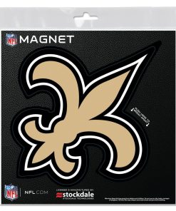 New Orleans Saints 6 x 6 Die-Cut Logo Magnet