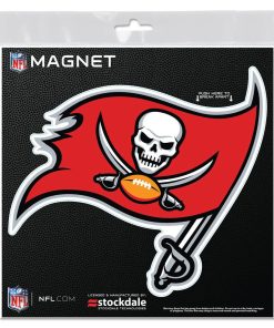 Tampa Bay Buccaneers 6 x 6 Die-Cut Logo Magnet