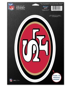 San Francisco 49ers 8 Die Cut Magnet
