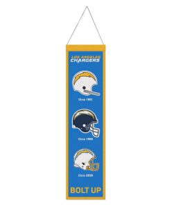 Los Angeles Chargers 8 x 32 Evolution Wool Banner