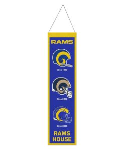 Los Angeles Rams 8 x 32 Evolution Wool Banner