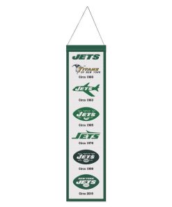 New York Jets 8 x 32 Evolution Wool Banner
