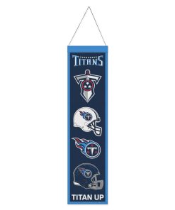 Tennessee Titans 8 x 32 Evolution Wool Banner