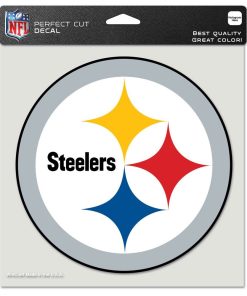 Pittsburgh Steelers 8 x 8 Color Decal