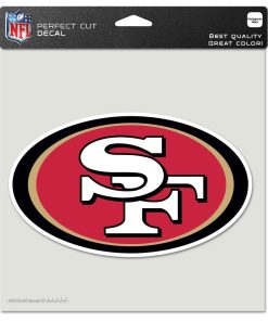 San Francisco 49ers 8 x 8 Color Decal