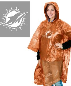 Miami Dolphins Adult Poncho