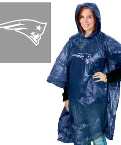 New England Patriots Adult Poncho
