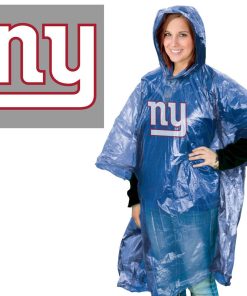 New York Giants Adult Poncho