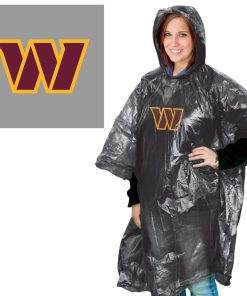 Washington Commanders Adult Poncho