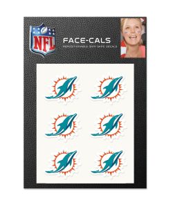 Miami Dolphins Face Cals - Logo