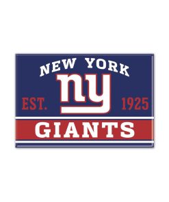 New York Giants 2.5 X 3.5 Fridge Magnet