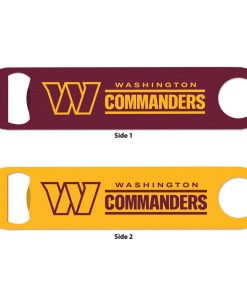 Washington Commanders Flat Metal Bottle Opener