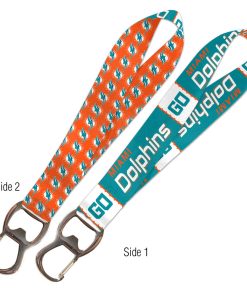 Miami Dolphins Keystrap Bottle Opener
