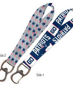 New England Patriots Keystrap Bottle Opener