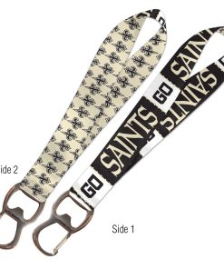 New Orleans Saints Keystrap Bottle Opener