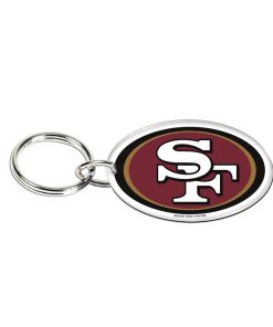 San Francisco 49ers Premium Acrylic Logo Keychain