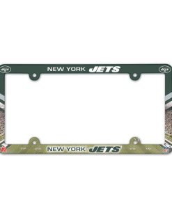 New York Jets Color Plastic License Plate Frame