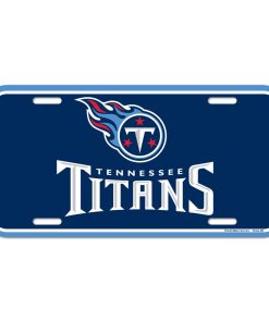 Tennessee Titans Plastic License Plate