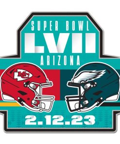Philadelphia Eagles vs Kansas City Chiefs Dueling Pin - Dueling