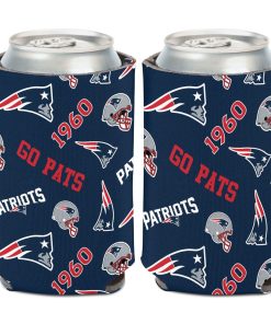 New England Patriots Scatter Can Cooler