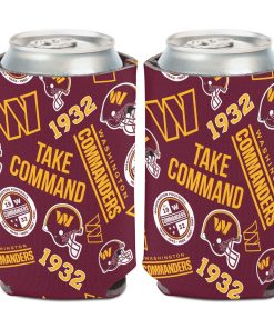 Washington Commanders Scatter Can Cooler