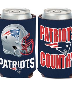 New England Patriots Slogan Can Cooler