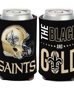New Orleans Saints Slogan Can Cooler