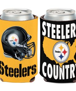 Pittsburgh Steelers Slogan Can Cooler